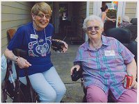 Kitty &#38; Margaret.  They loved to smile and laugh together.